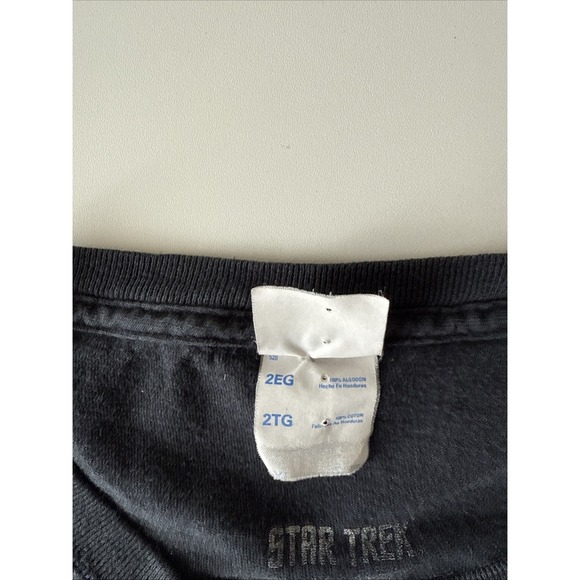 Star Trek The Next Generation 30th Anniversary Mens 2XL‎ Black T Shirt - Picture 3 of 5